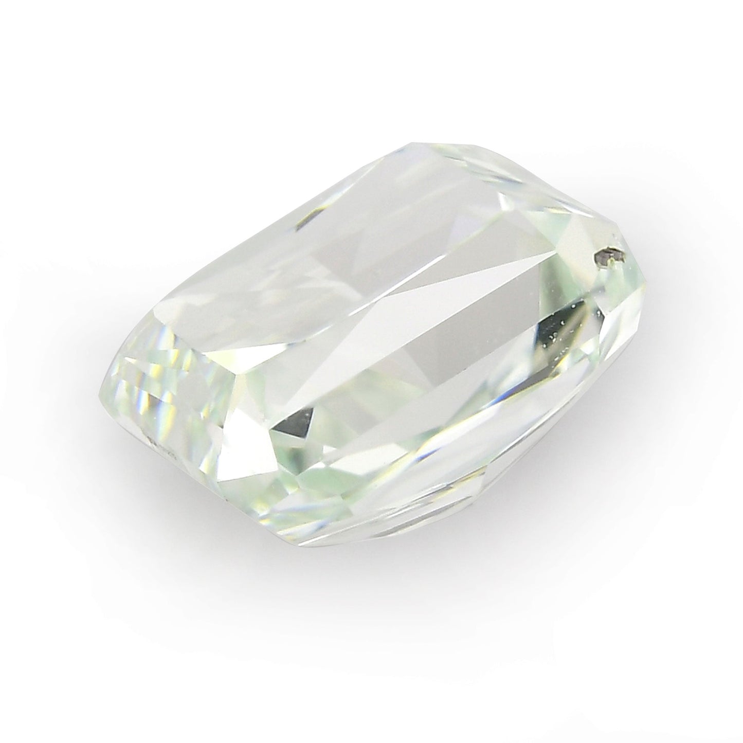 0,81 Karat Fancy Green Radiant Diamant VS2 GIA