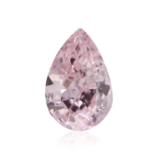 0,27 Karat Fancy Light Pink Birnenförmiger Diamant VS1 GIA