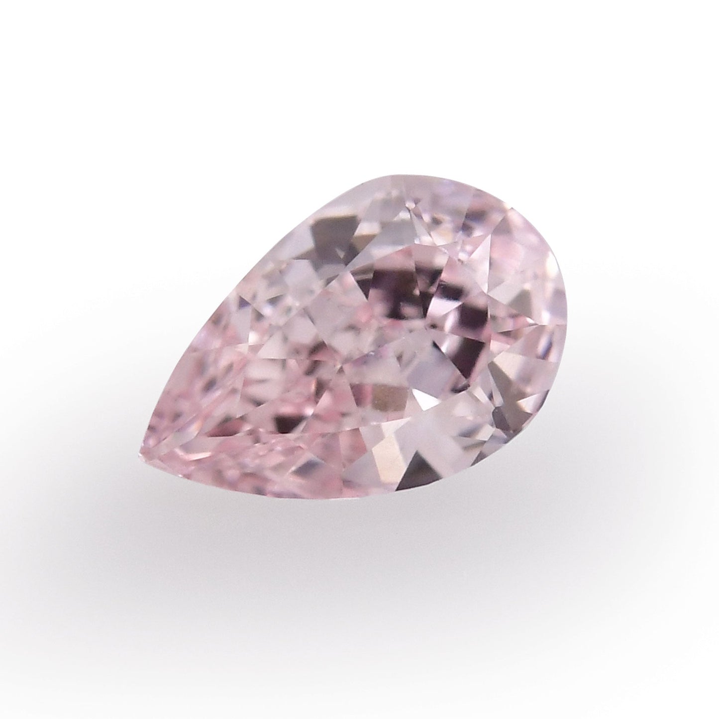 0,27 Karat Fancy Light Pink Birnenförmiger Diamant VS1 GIA