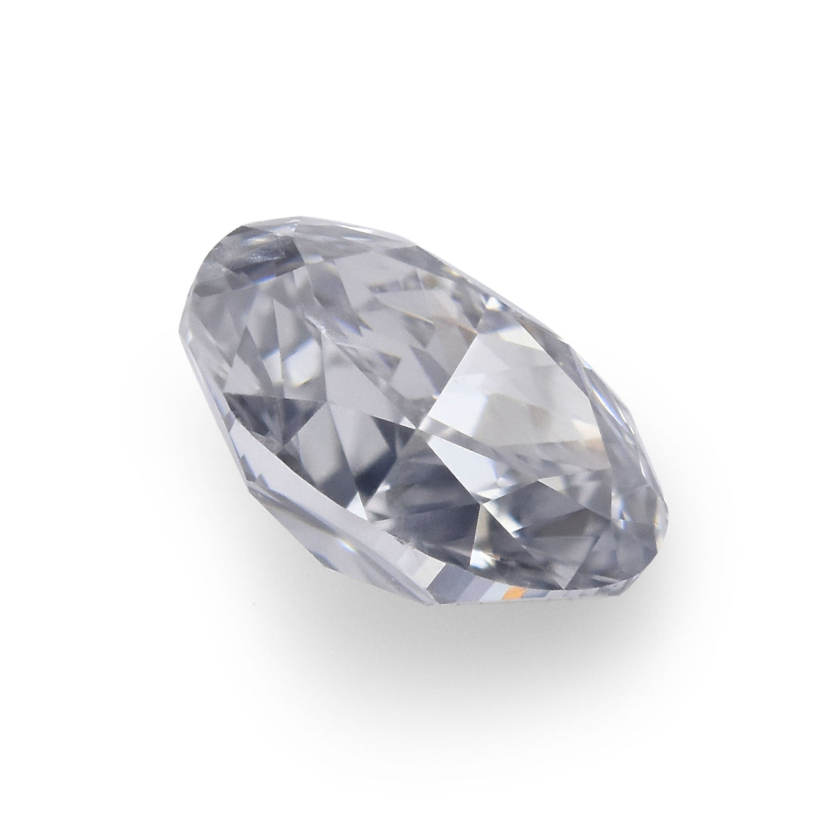 0.16 Carat Fancy Grayish Blue Oval Diamond (SI2) GIA