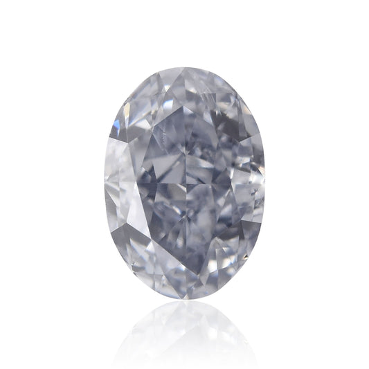 0,16 Karat Fancy Grayish Blue Ovaler Diamant (SI2) GIA