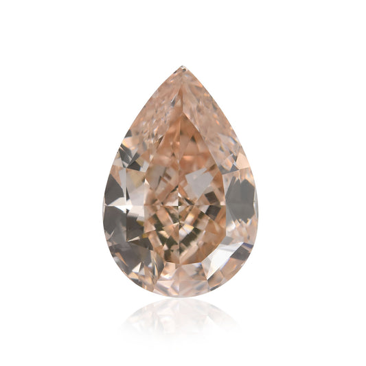 1,70 Karat Fancy Pink Brown Birnenförmiger Diamant VS2 GIA