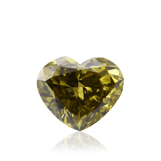 2,50 Karat Chamäleon-Herz-Diamant (I1) GIA