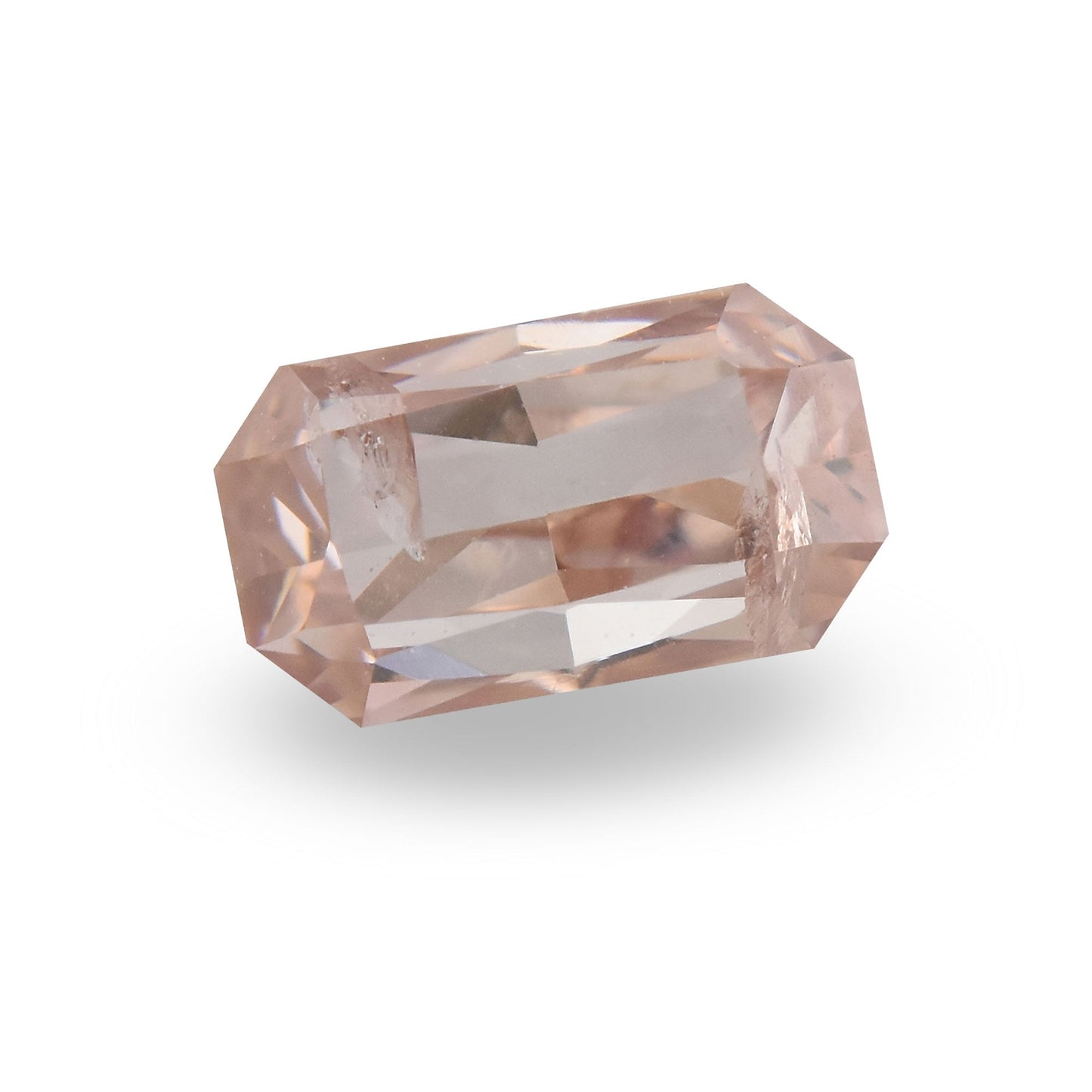 0,20 Karat Fancy Brown Pink Radiant Diamond (I1) GIA