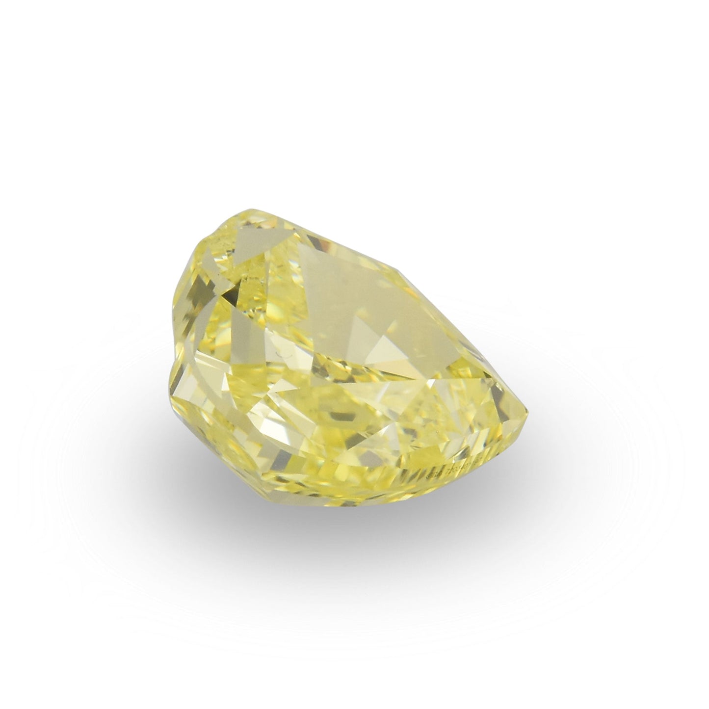 1,50 Karat Fancy Intense Yellow Heart Diamant SI1 GIA