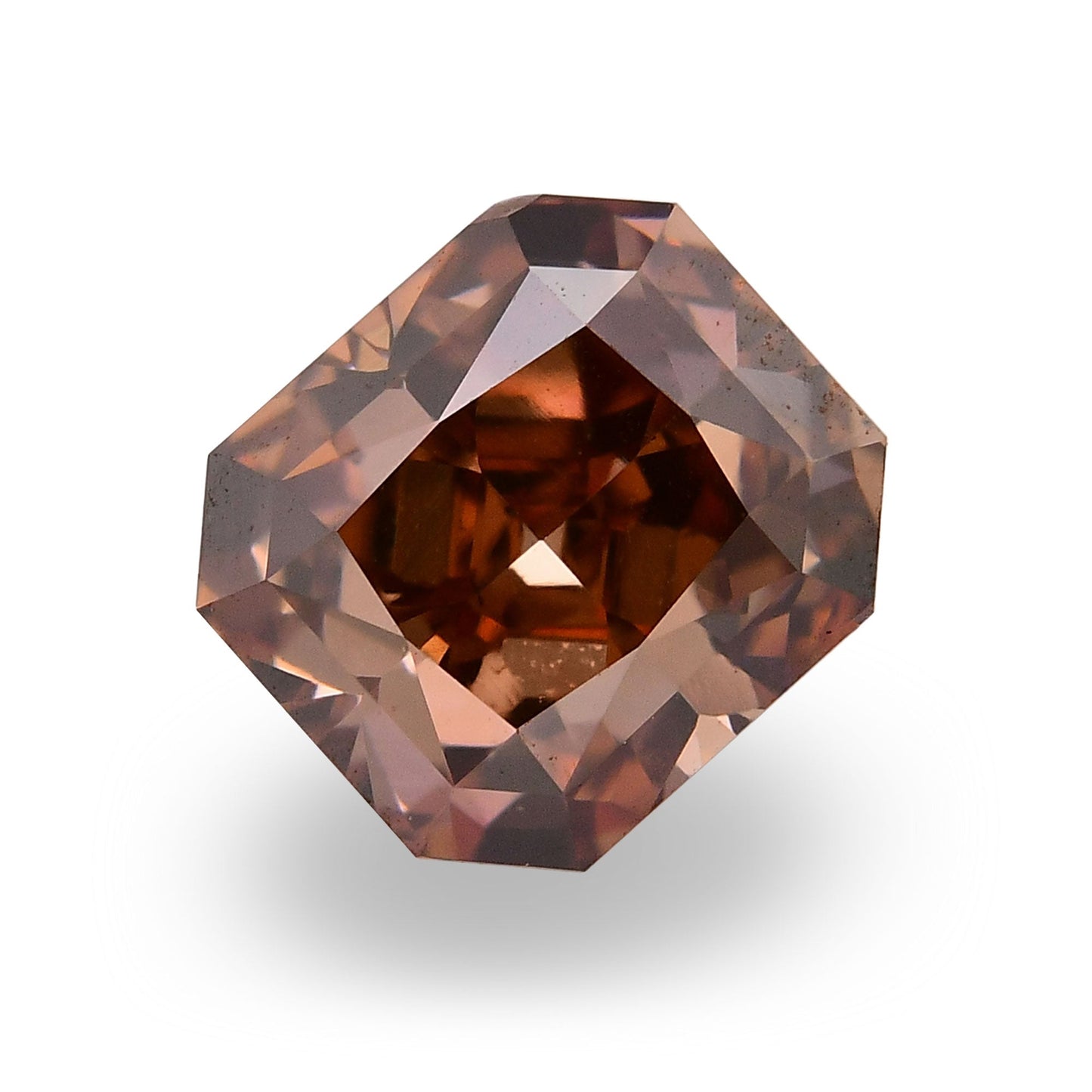 0,73 Karat Fancy Dark Pink Brown Radiant VS2 GIA