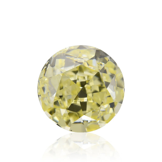 1,31 Karat Fancy Yellow Brillant, runder Diamant, SI2, GIA