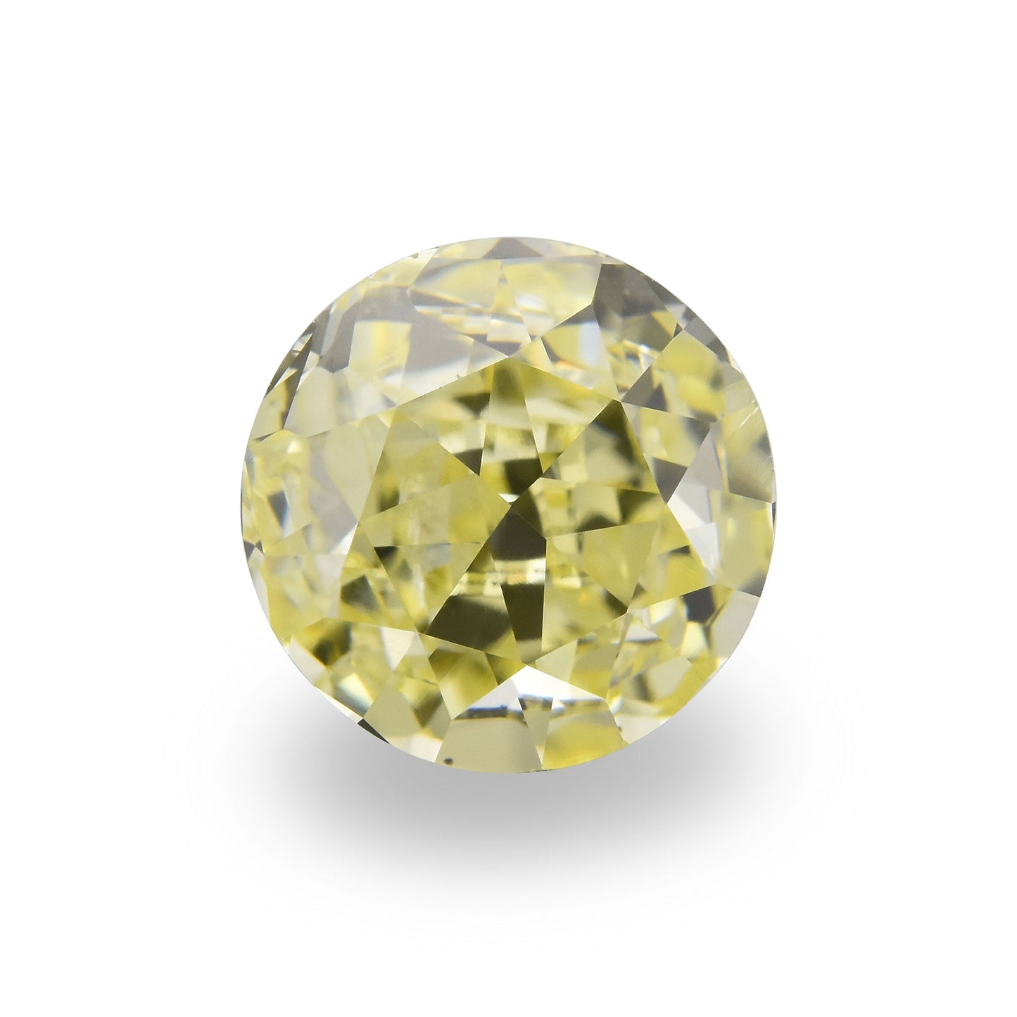 1,31 Karat Fancy Yellow Brillant, runder Diamant, SI2, GIA