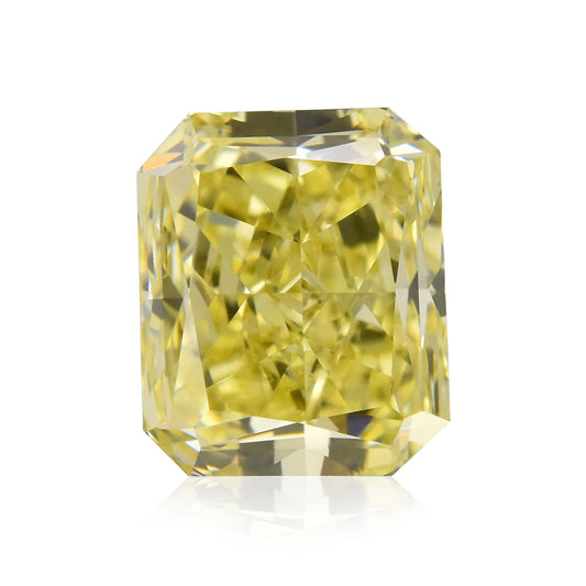 0,94 Karat Fancy Yellow Radiant VS1 GIA