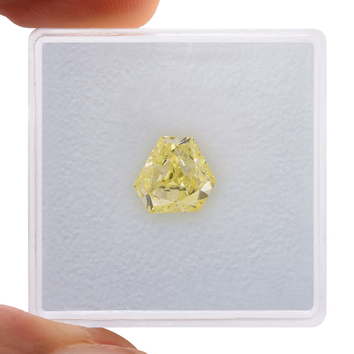 0.72 Carat Y-Z Triangle Diamond VS1 GIA