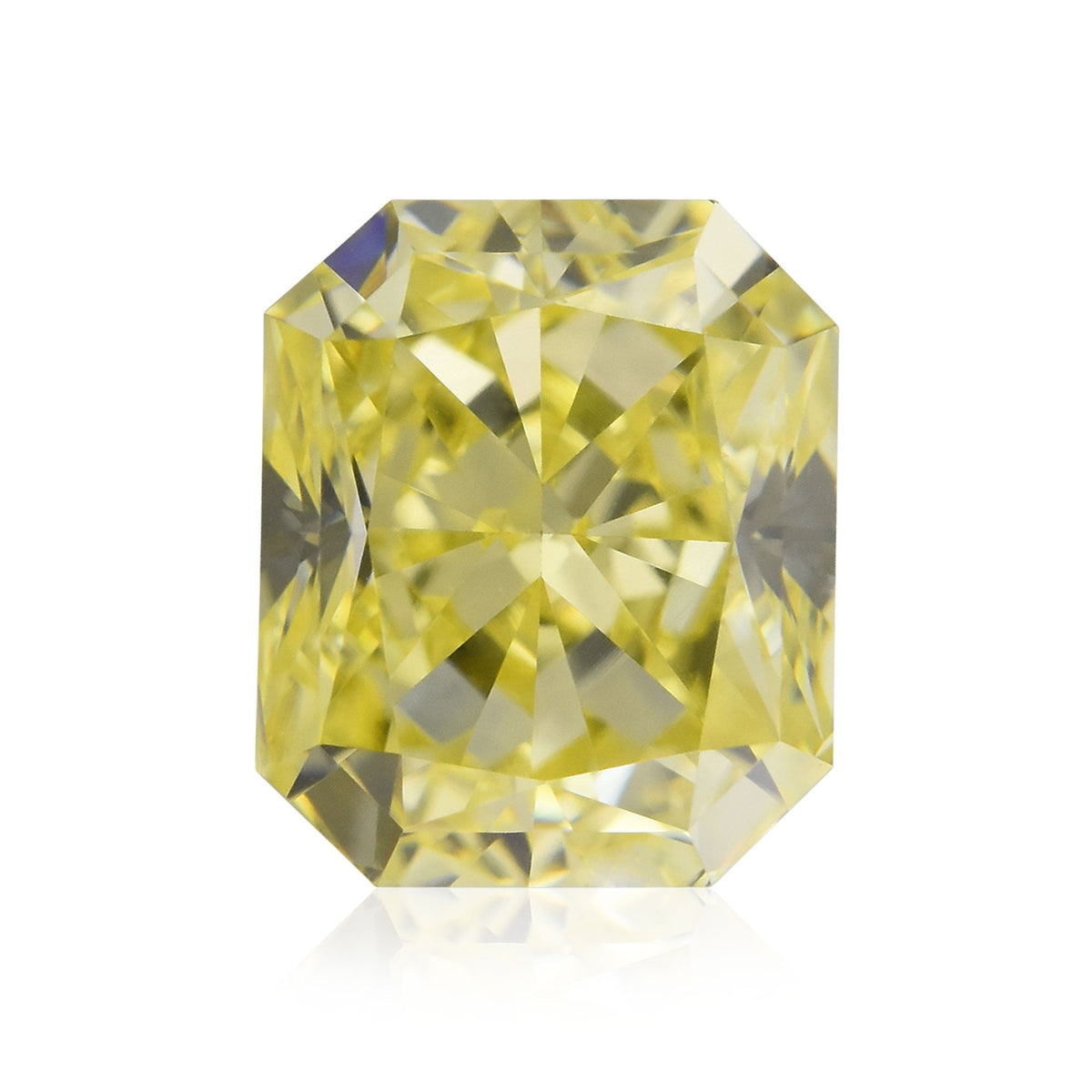 0,71 Karat Fancy Yellow Radiant VS1 GIA