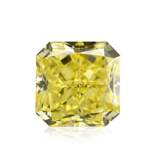 0,49 Karat Fancy Intense Yellow Radiant VS1 GIA