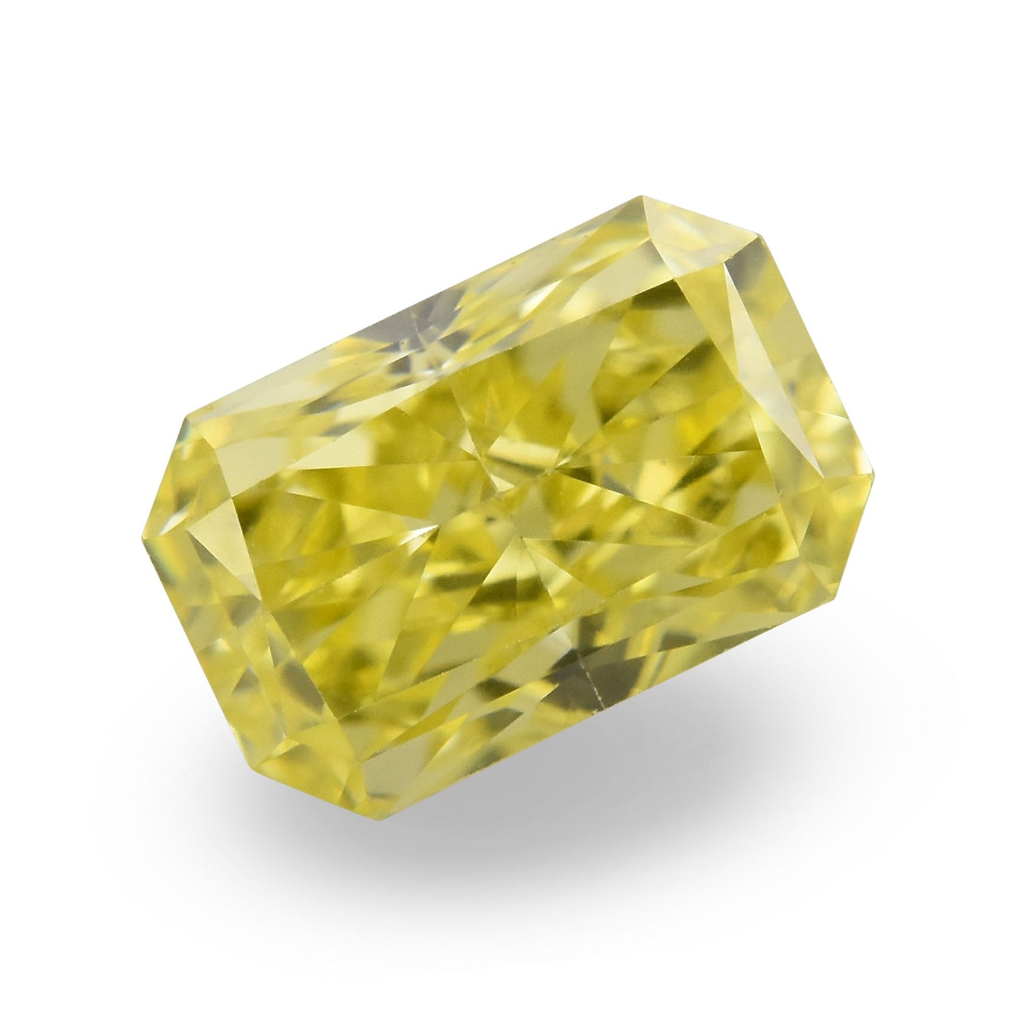 0,47 Karat Fancy Intense Yellow Radiant VVS2 GIA
