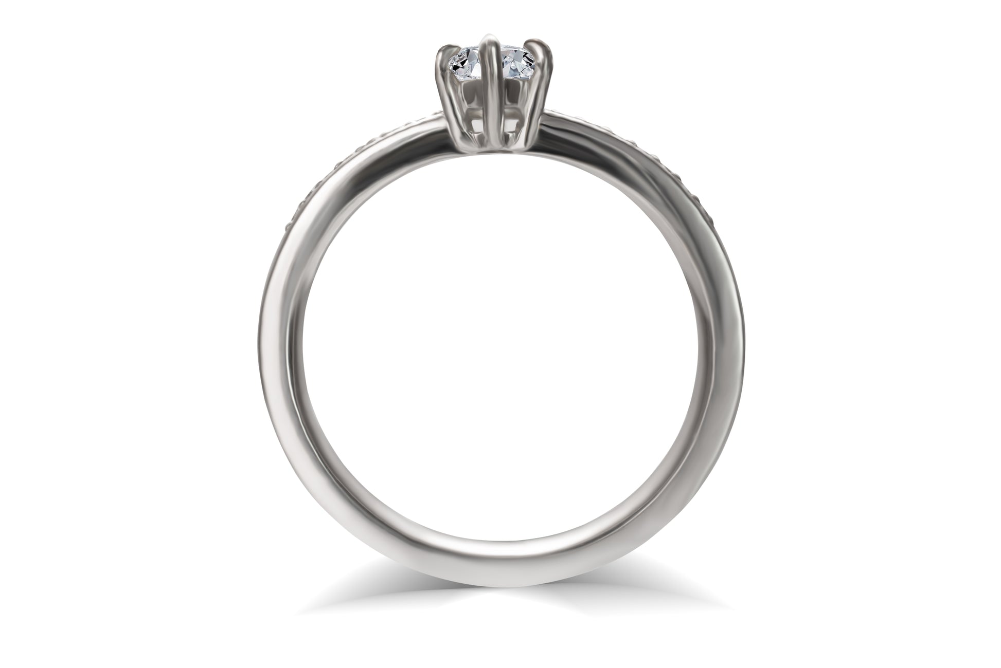 Eleganter Verlobungsring Selena mit 0.70 Karat Marquise-Diamant im Navette-Schliff, gefasst in edlem Weißgold – erhältlich in München und Augsbur