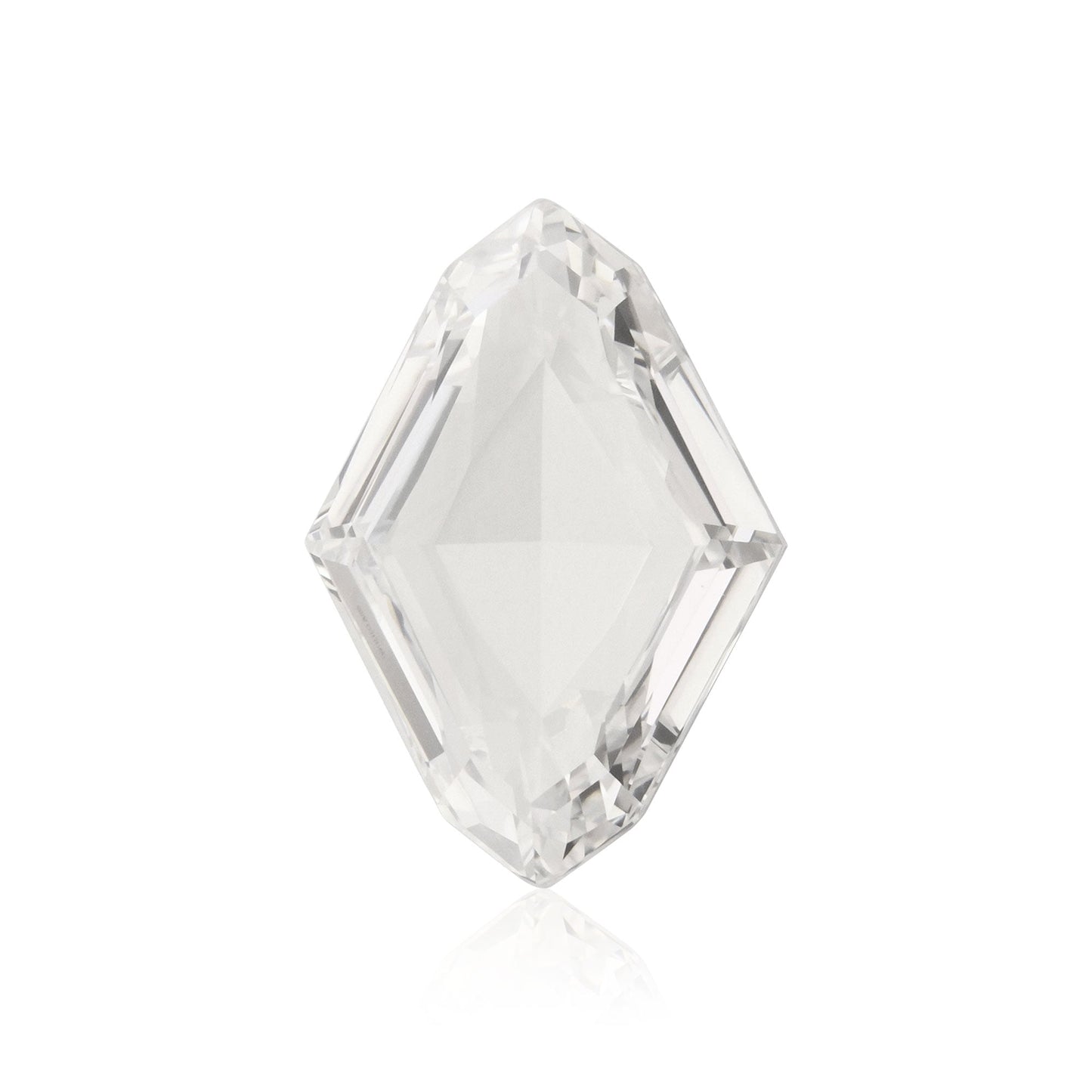 4,02 Karat D-förmiger Diamant in Rautenform, VVS2, GIA