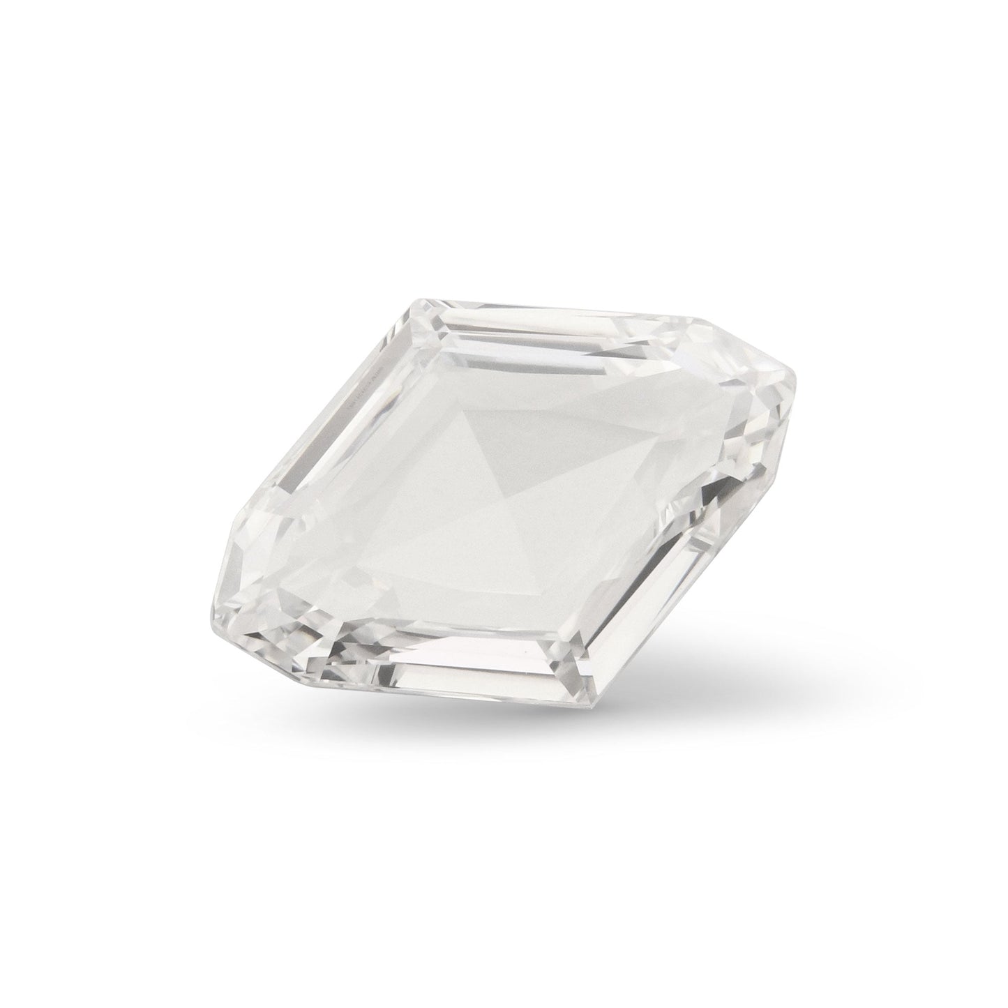 4,02 Karat D-förmiger Diamant in Rautenform, VVS2, GIA
