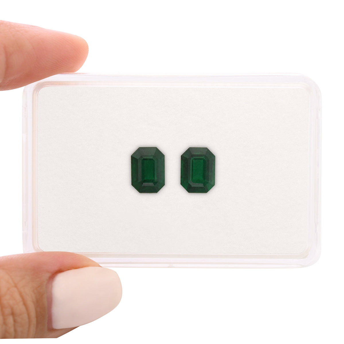 Achteckiger Smaragd | 4,04 ct | Grün | GRS | Ref. 637973