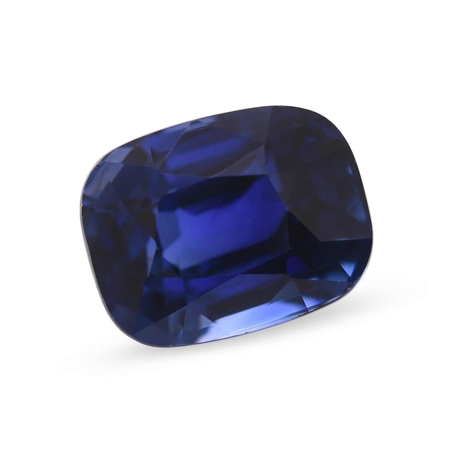 4,06 Karat blauer Kissen-Saphir aus Sri Lanka (GRS)