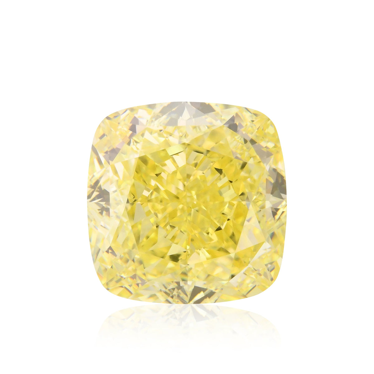 Kissenförmiger Diamant | 4,07 ct | Intensiv gelb | VS1 | GIA | Ref. 716587