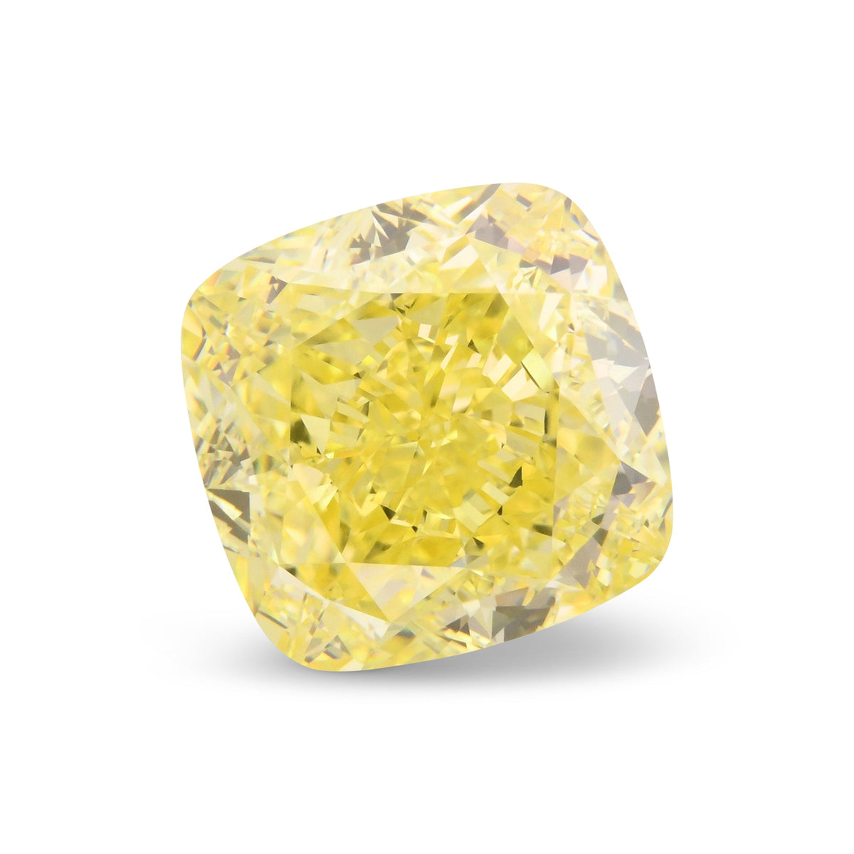 Kissenförmiger Diamant | 4,07 ct | Intensiv gelb | VS1 | GIA | Ref. 716587