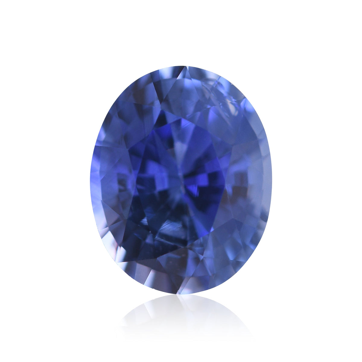 Oval Sapphire | 4.13 ct | Blue | CD | Ref 719418