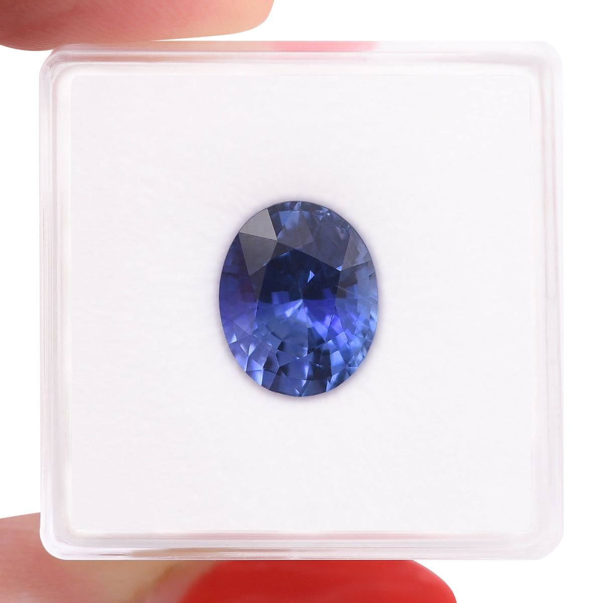 Oval Sapphire | 4.13 ct | Blue | CD | Ref 719418