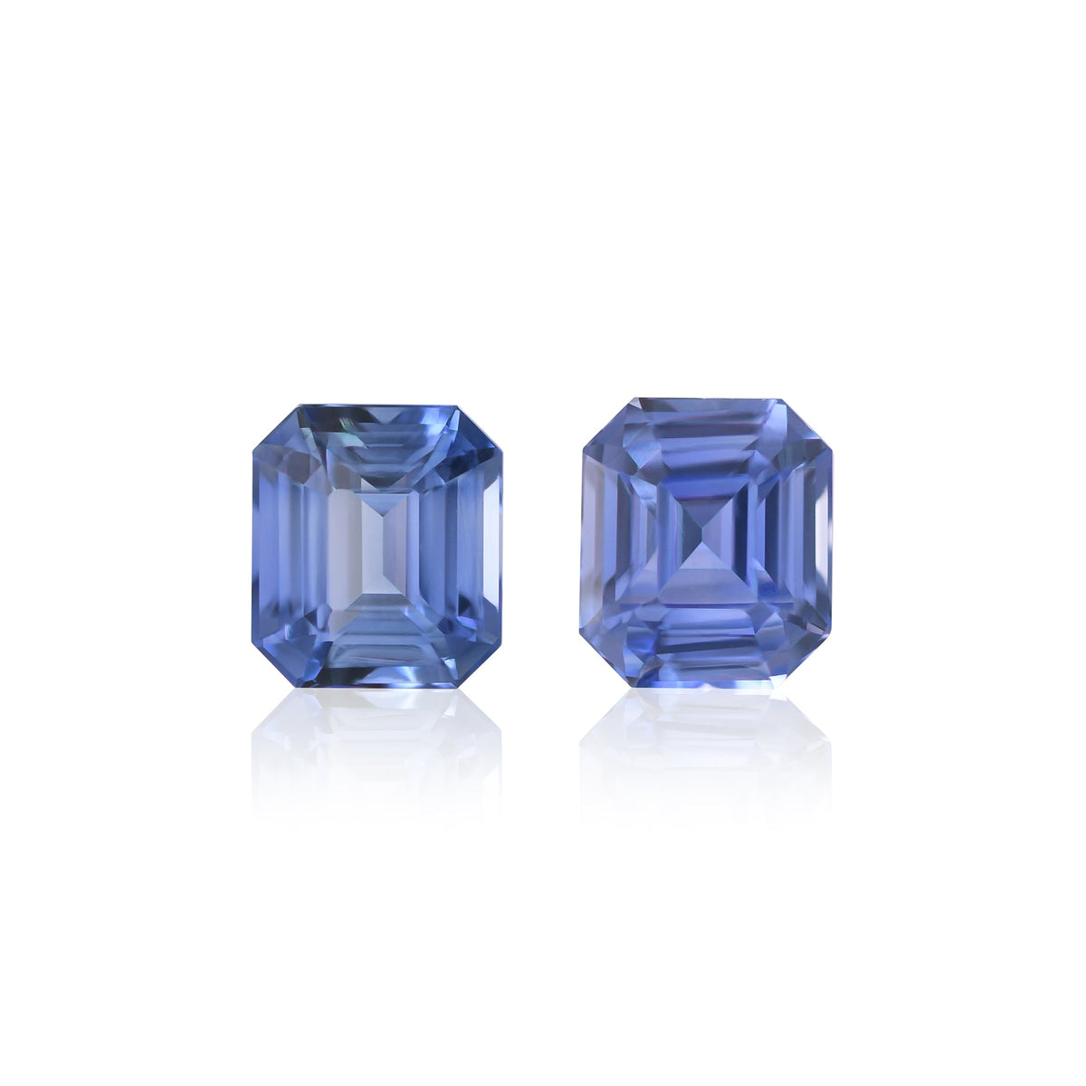 Smaragd-Saphir | 4,14 ct | Blau | CD | Ref. 711563