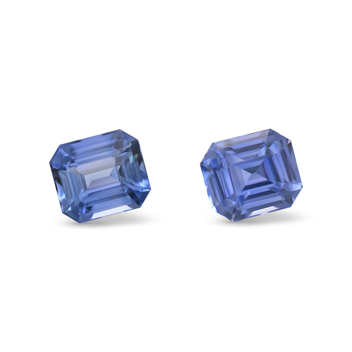 Smaragd-Saphir | 4,14 ct | Blau | CD | Ref. 711563