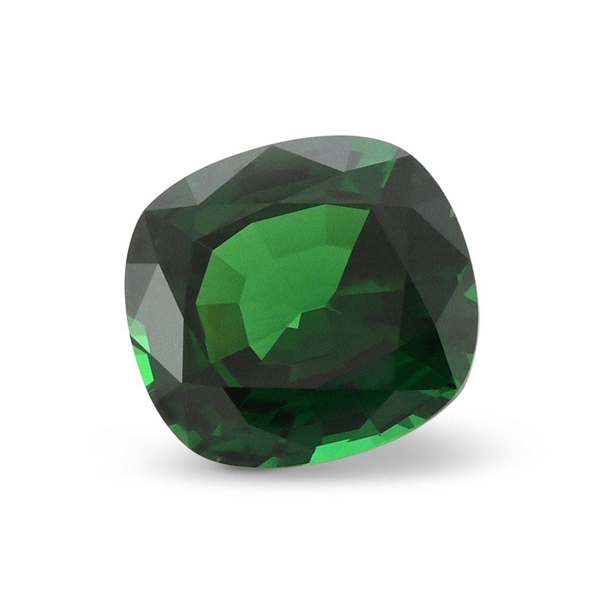 Cushion Gemstone | 4.19 ct | Green | GWLAB | Ref 724254