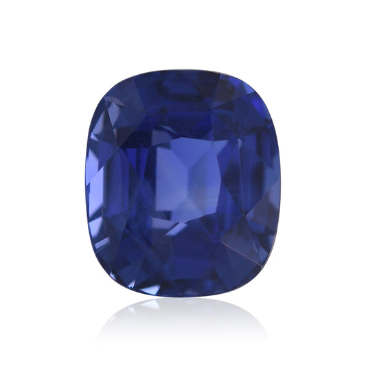 4,21 Karat blauer Kissen-Saphir aus Sri Lanka, GIA-geprüft