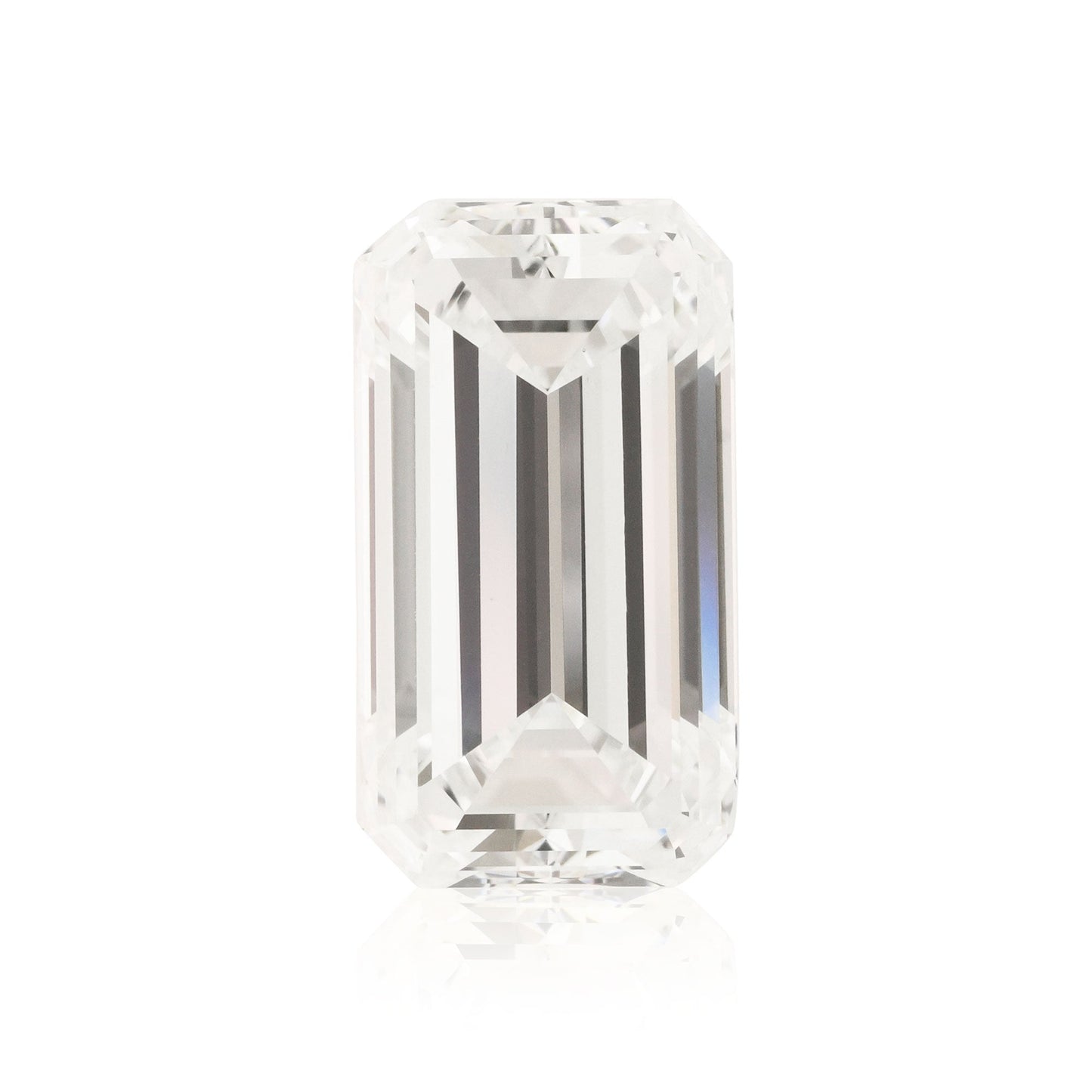 4.23 Carat F Emerald Diamond VS1 GIA