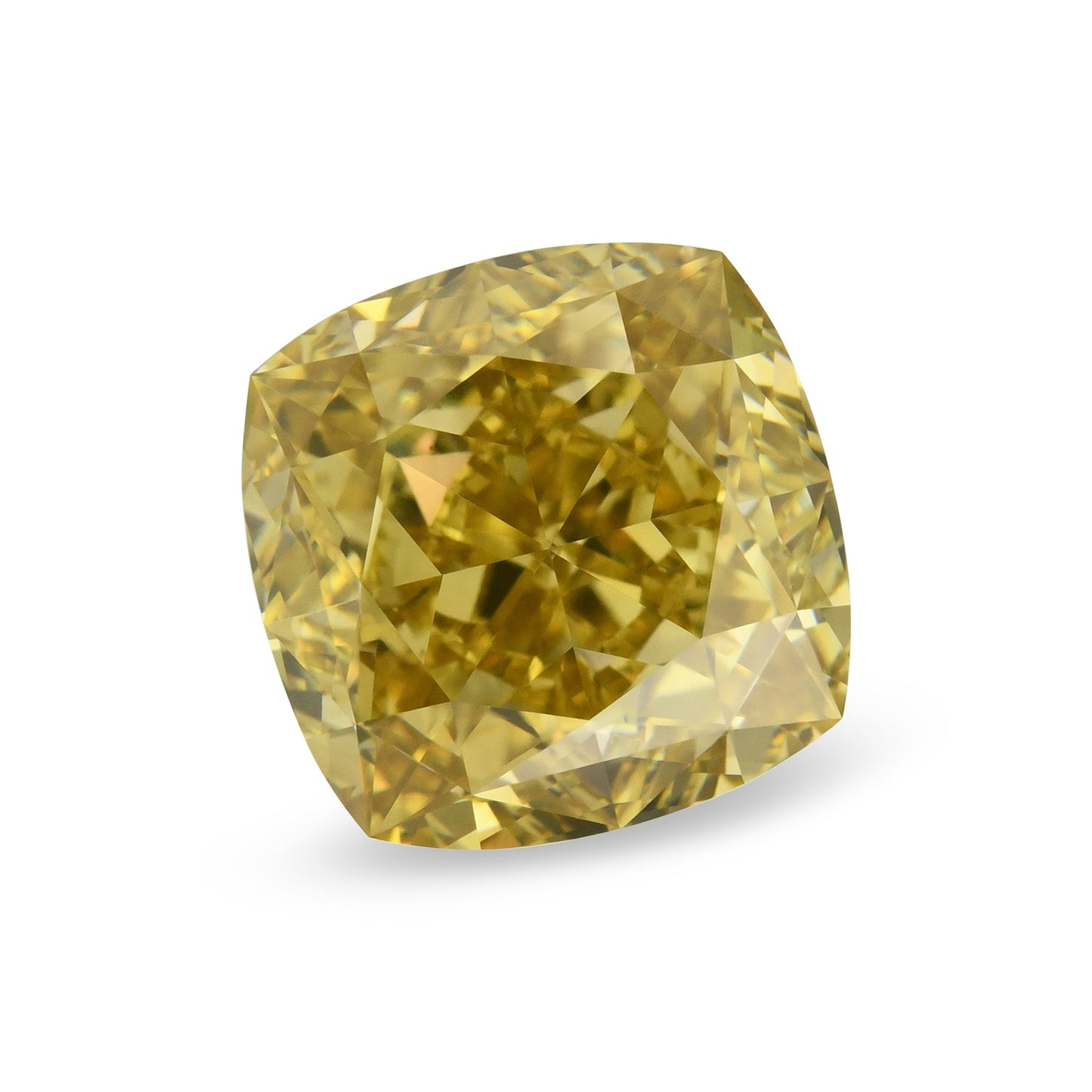 4,28 Karat Fancy Brown Yellow Cushion Diamond VS1 GIA