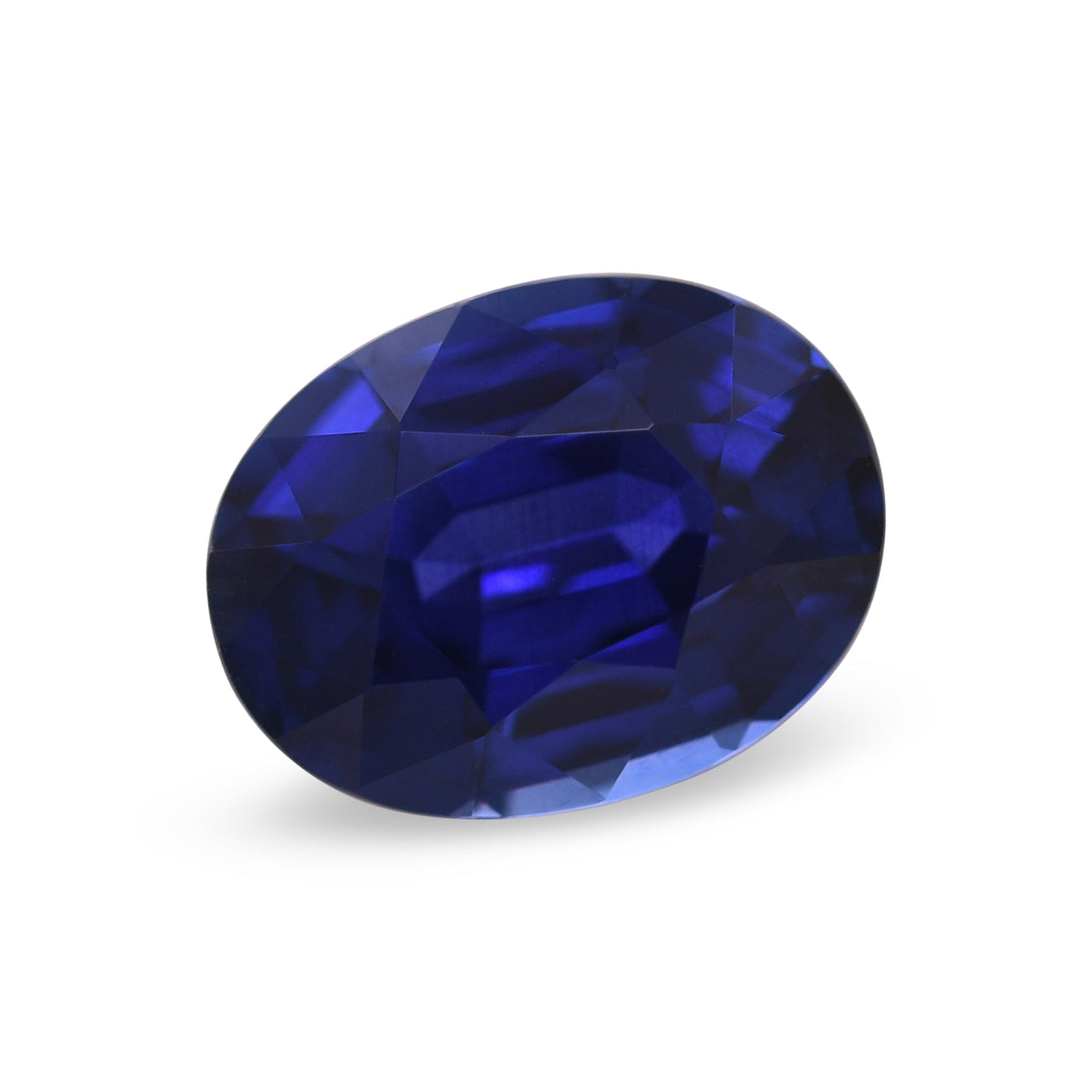 4,38 Karat blauer ovaler Saphir aus Sri Lanka (CD)