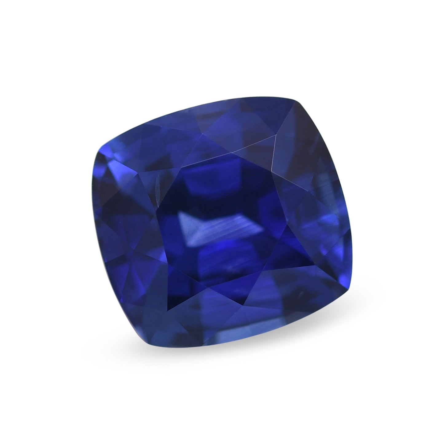 4,55 Karat blauer Kissen-Saphir aus Sri Lanka (CD)