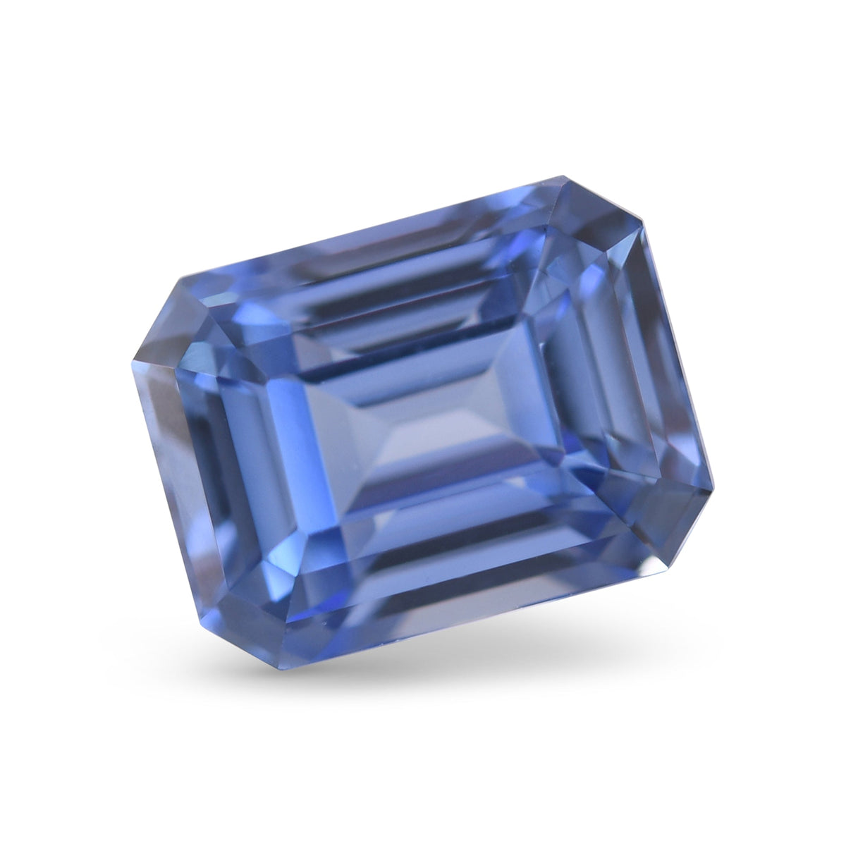 Smaragd-Saphir | 4,57 ct | Blau | CD | Ref. 719416