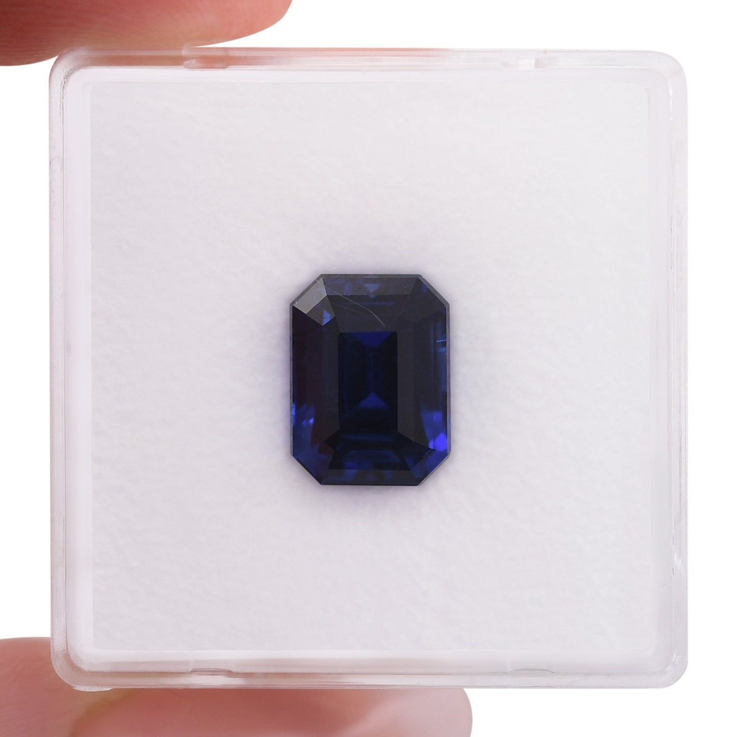 4,58 Karat Blauer Smaragd-Saphir CD aus Sri Lanka