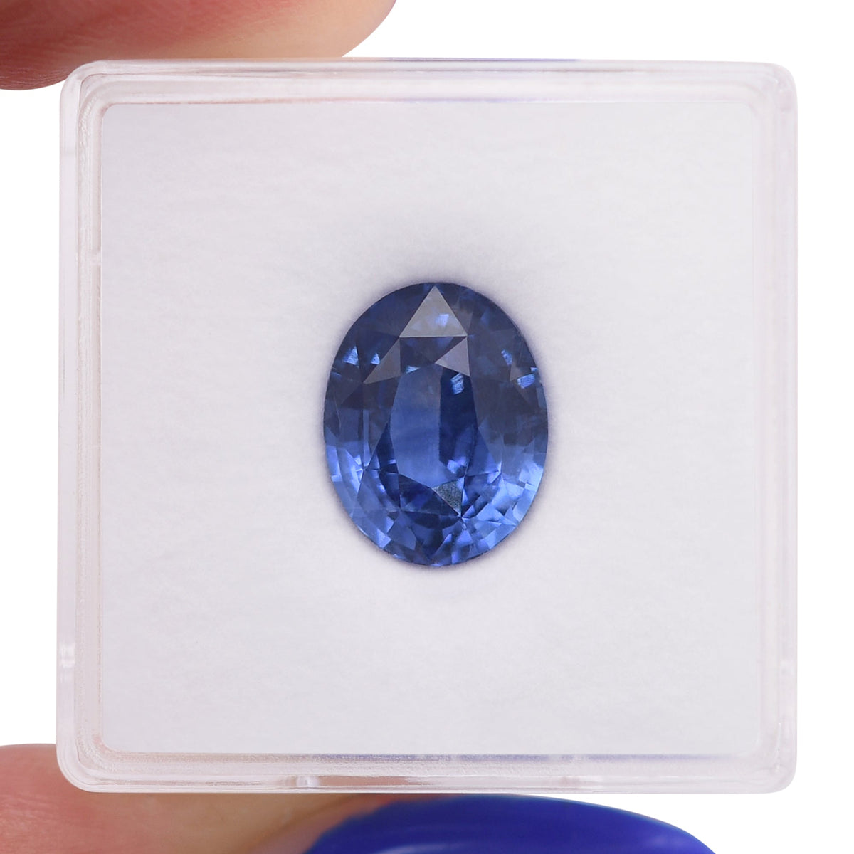 Ovaler Saphir | 4,61 ct | Blau | GIA | Ref. 722675