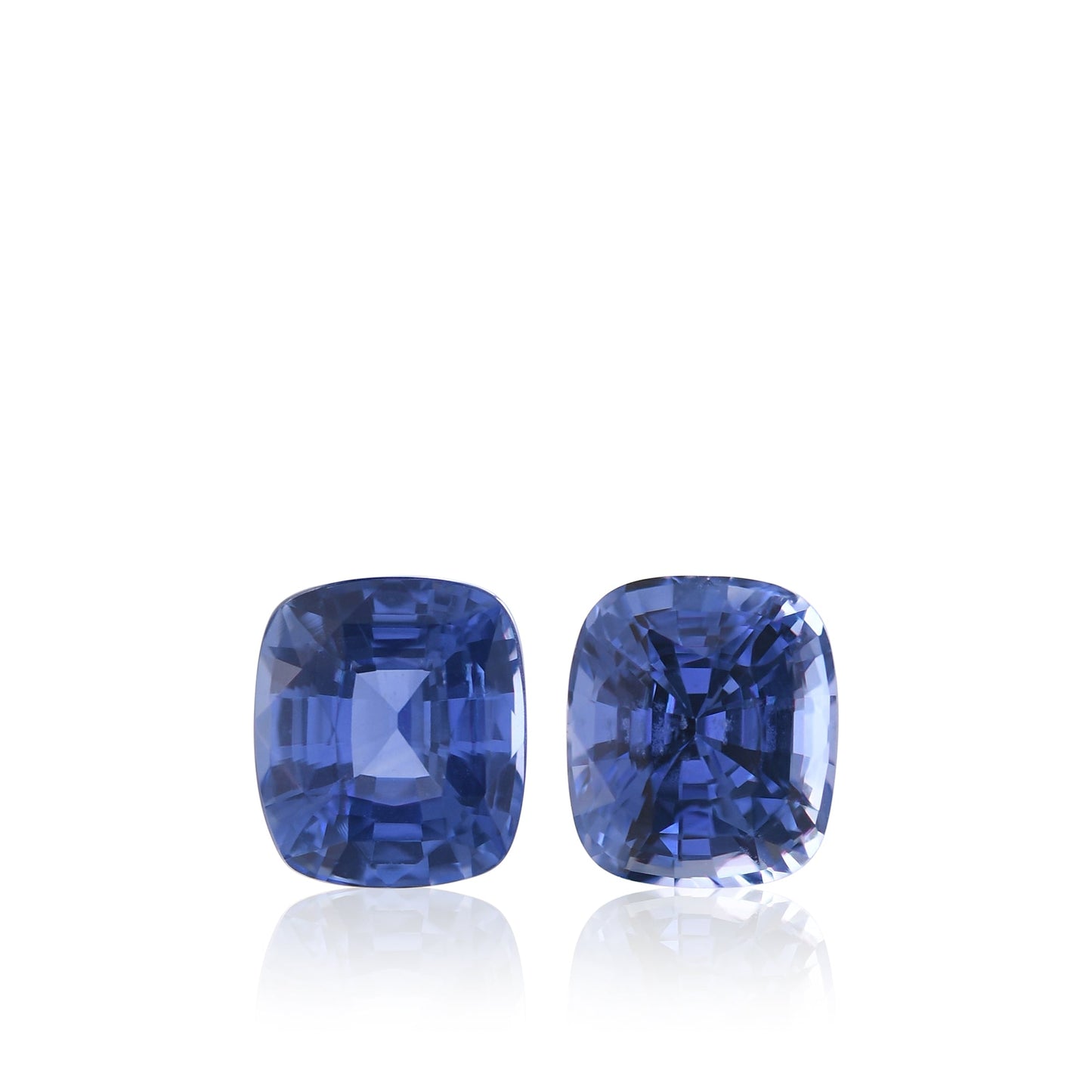 4,65 Karat blauer Kissen-Saphir aus Sri Lanka, GIA