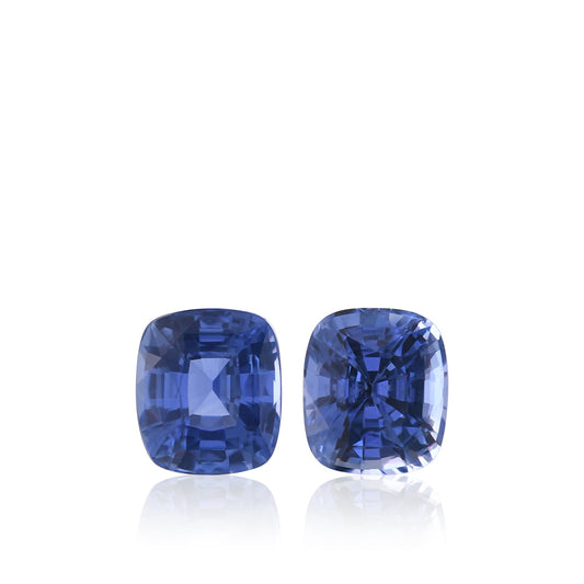 4,65 Karat blauer Kissen-Saphir aus Sri Lanka, GIA