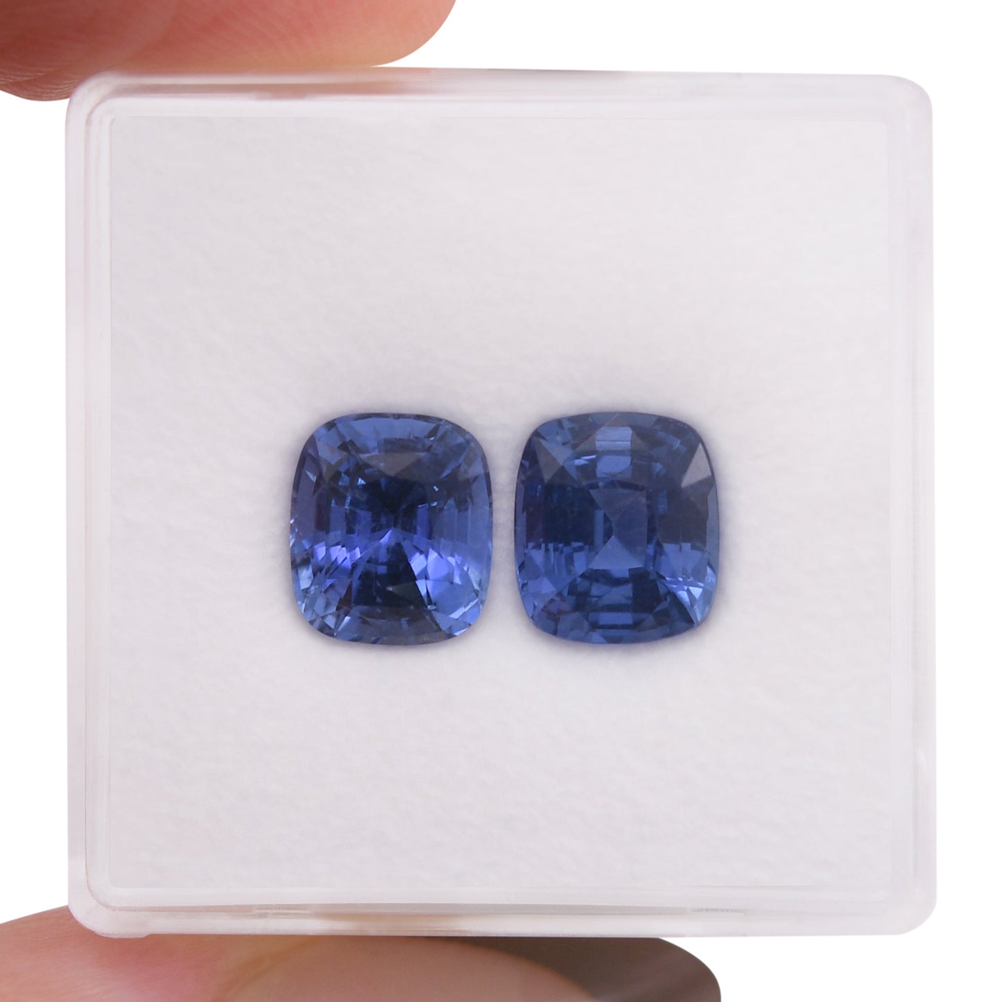 4,65 Karat blauer Kissen-Saphir aus Sri Lanka, GIA