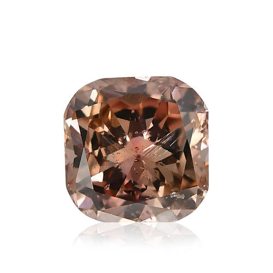 0,23 Karat Fancy Brown Pink Cushion Diamant SI2 GIA