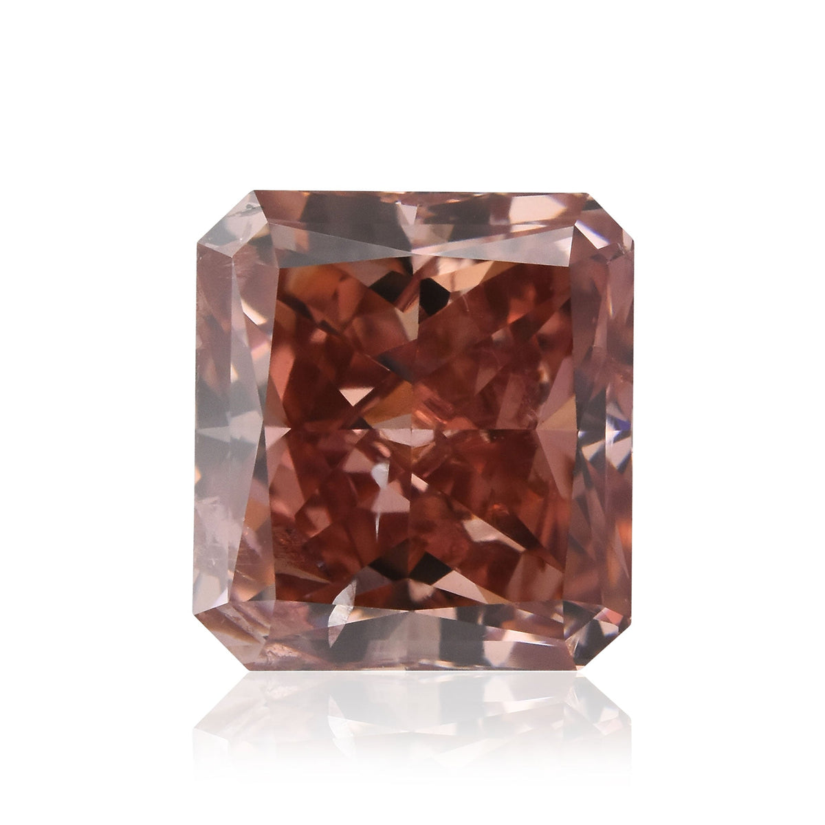 Strahlender Diamant | 1,13 ct | Fancy Deep Orange Pink | (SI2) | GIA | Ref 400440