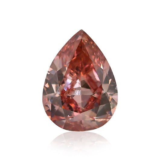 0,33 Karat Fancy Deep Pink Birnenförmiger Diamant SI2 GIA