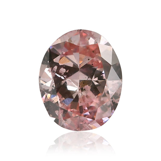 0,46 Karat Fancy Intense Pink Ovaler Diamant SI2 GIA