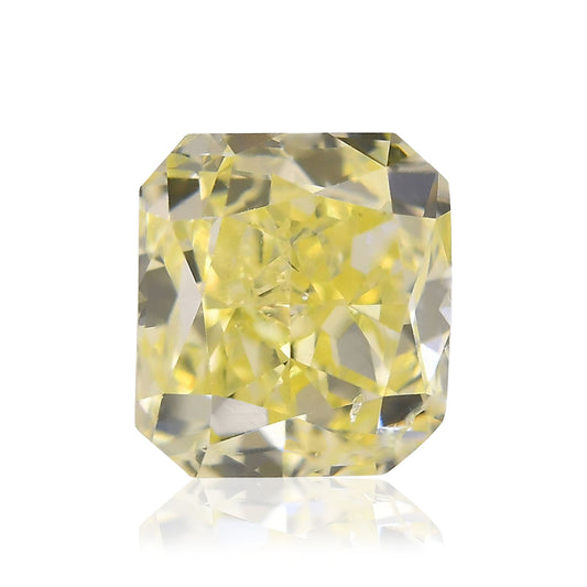 1,31 Karat Fancy Light Yellow Radiant Diamant SI1 GIA