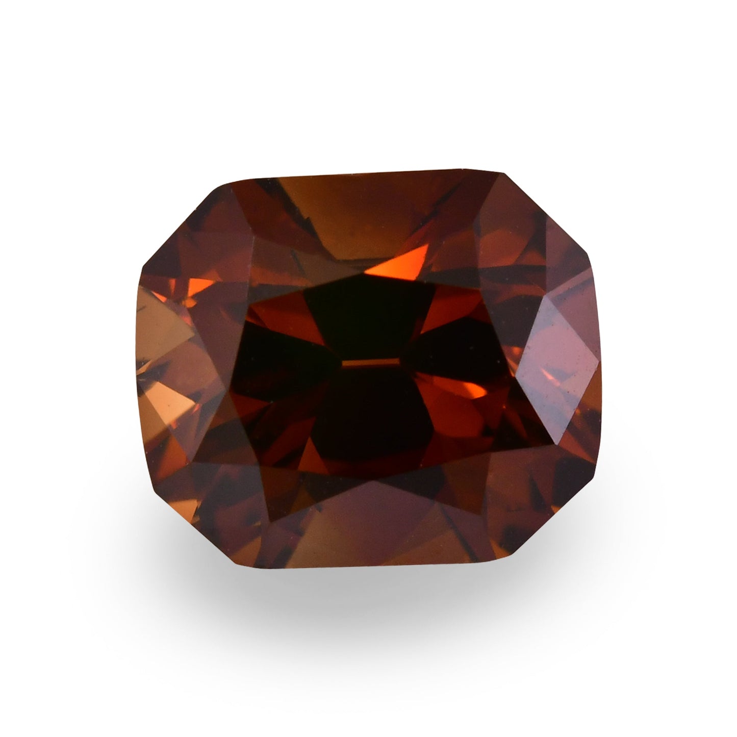 1,15 Karat Fancy Deep Orange Brown Radiant (VS1) GIA