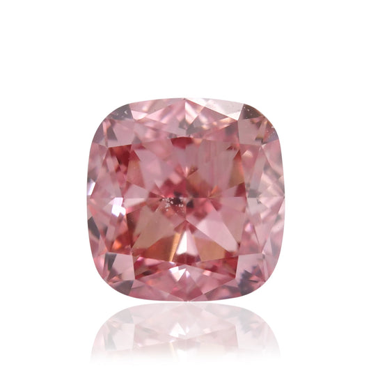 0,45 Karat Fancy Intense Orange Pink Cushion Diamant VVS2 ARGYLE
