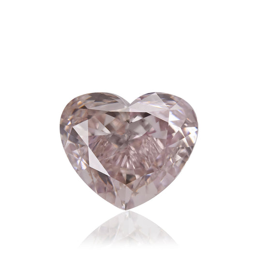 1,01 Karat Fancy Brownish Pink Heart Diamant VS1 GIA