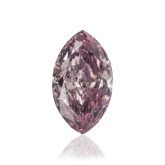 1,05 Karat Fancy Intense Purplish Pink Marquise-Diamant I1 GIA