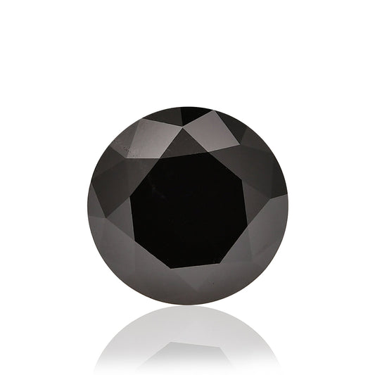 3,74 Karat Fancy Black Brillant (GIA-zertifiziert)